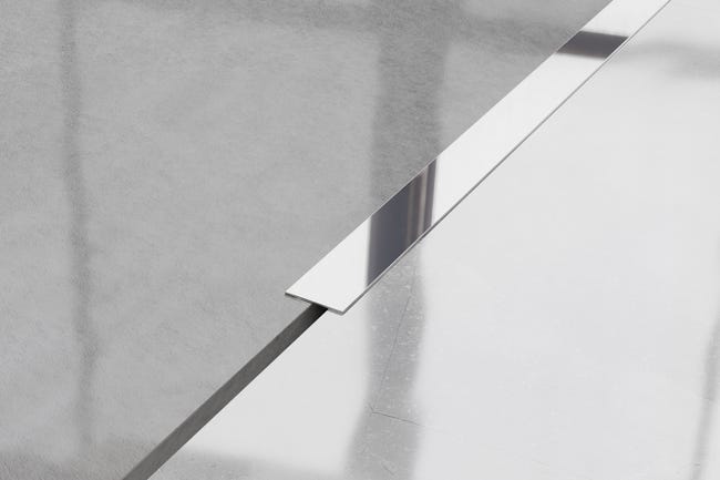 Bordatura Metallica Autoadesiva Acciaio Inox - Finitura Specchiata, 5m X 2cm, Per Pareti E Mobili - Foto 12