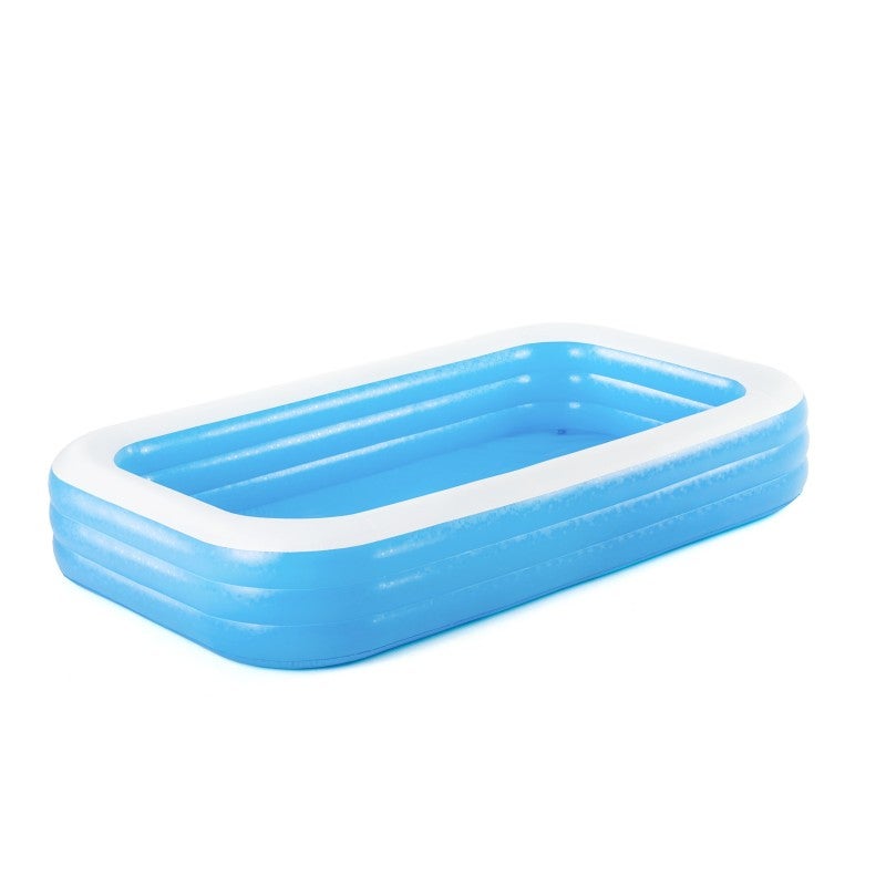 Piscina hinchable bestway 3 cámaras rectangular 305x183x56 cm