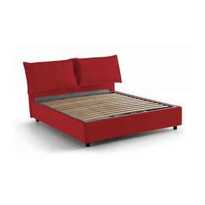 TALAMO ITALIA - Letto Singolo Roberta, Letto Contenitore Con Rives 8052773791182