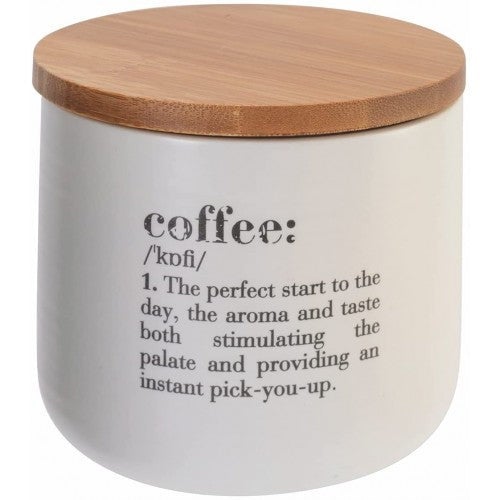 Barattolo Per Sale 750 Ml In Bone China - Con Coperchio In Bambù, Villa D'Este - Foto 2