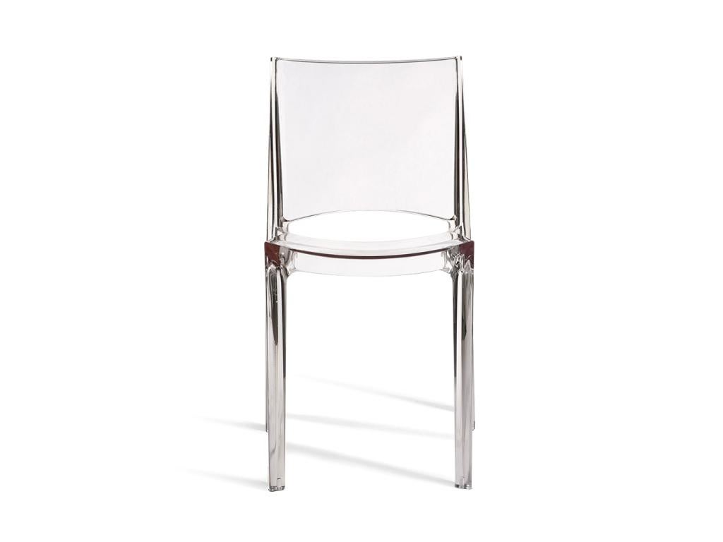 SEDIA IN POLICARBONATO B-SIDE - GRANDSOLEIL Colore: Trasparente - 6