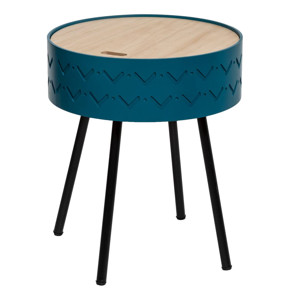 Table d'Appoint Design Kumi 30cm Noir - Maison Table d'Appoint Design Kumi 30cm Noir - Maison
