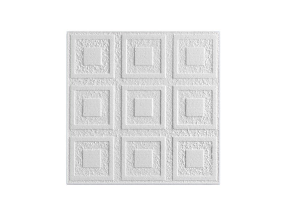 Kaseton sufitowy ścienny Marbet Design styropianowy stykowy tłoczony 50x50 cm Kontrast 2 m² 8 szt.