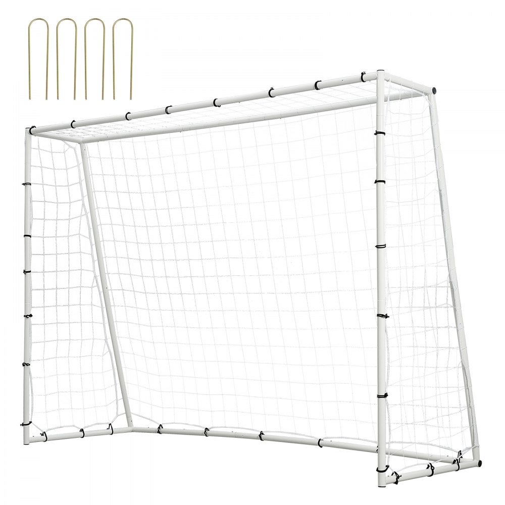 Mur de football, mur de rebond à filet double et structure robuste, 2,4 ...
