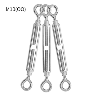 Tenditori Metown In Acciaio Inox 304 - Gancio E Occhio M6 Per Cavi E Fune