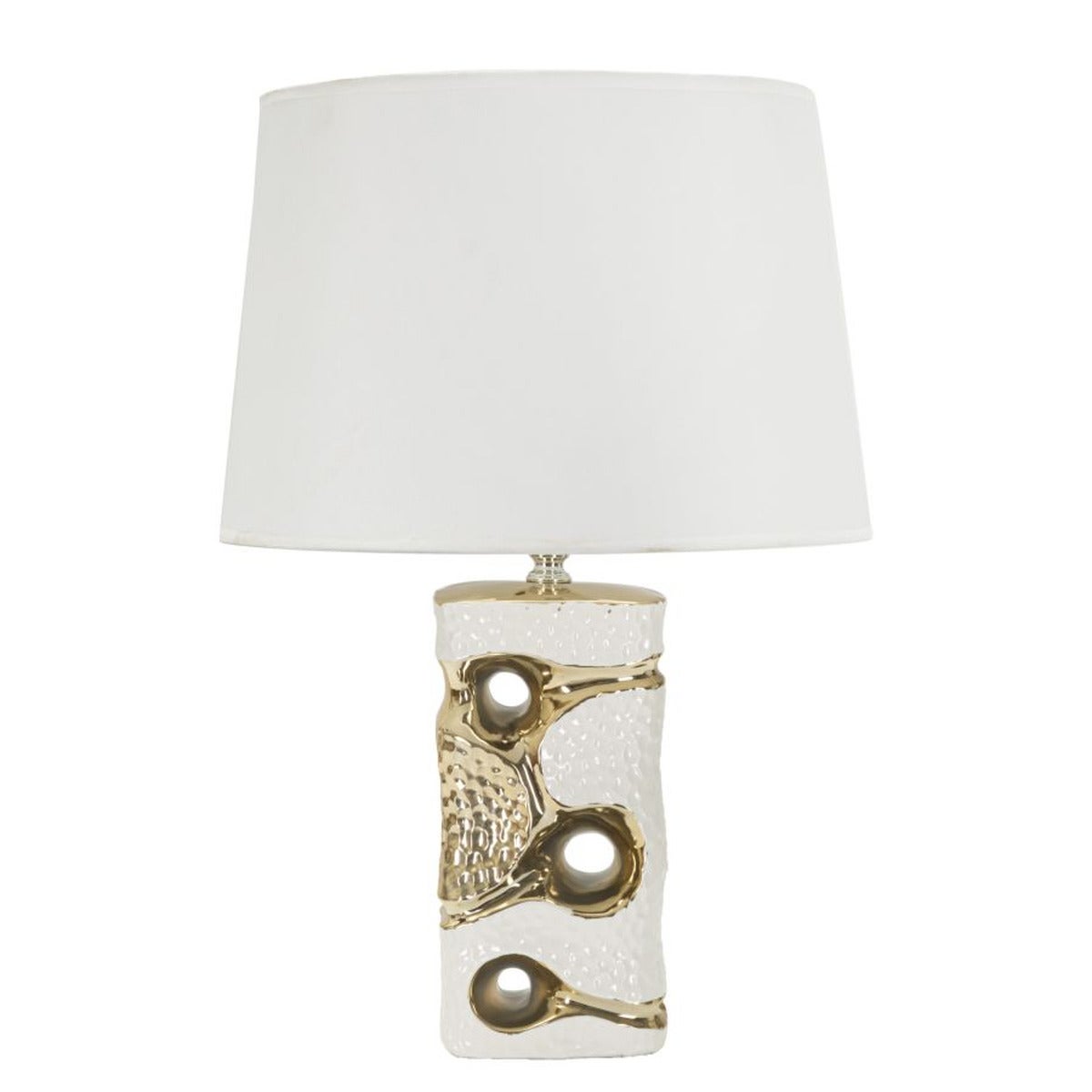 Lampa Stołowa Gloxinia, Ceramika, Biały, Seven Design