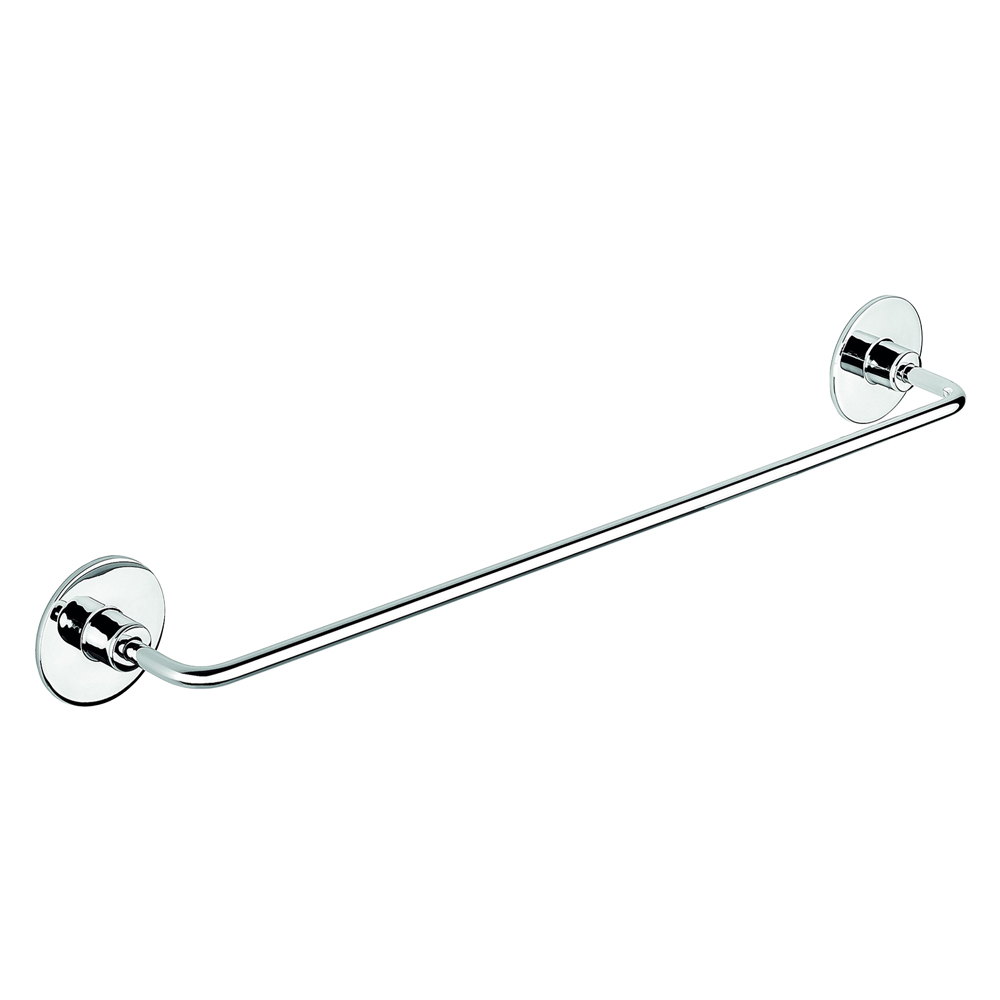 Porte-serviettes double pivotant BETA en chrome 42x 16,5x 37cm-Sans