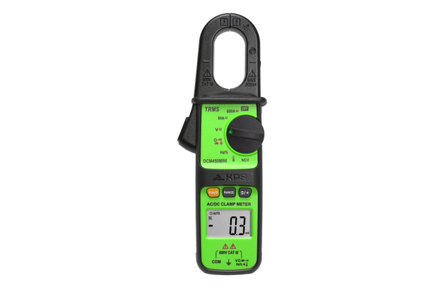 Pince ampèremétrique DCM450MINI TRMS 600A AC/DC avec mesure de température