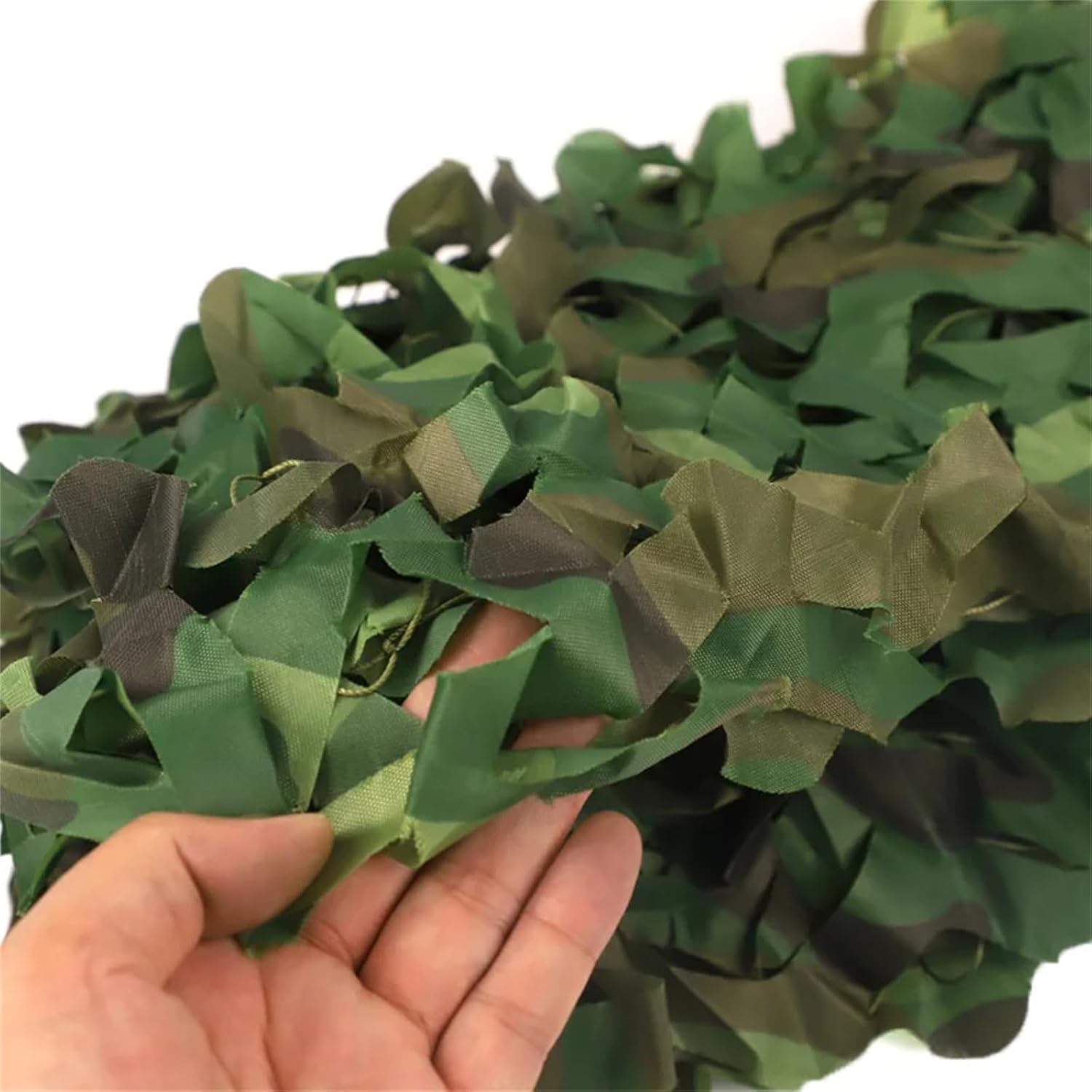 Filet de camouflage vert 3x6m, filet pare-soleil extérieur, pour parasol camping tir chasse fête décoration - 2