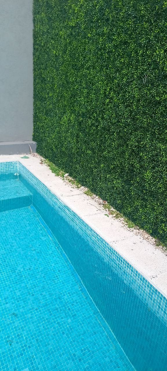 Jardim Vertical Artificial Exterior ou Interior - Pacote de 50x50cm - Planta Artificial para Parede Moderna – VALYRIA HOME - 3