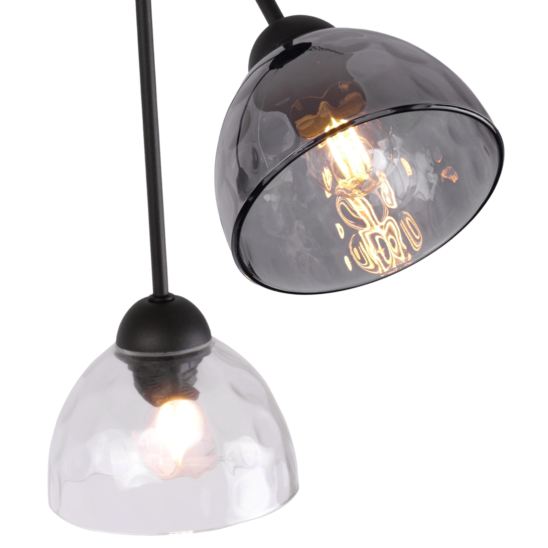 Lampa sufitowa wisząca Venice Trio modern 3xE27 klosz półokrąg wielokolorowy Light Home LH - 7