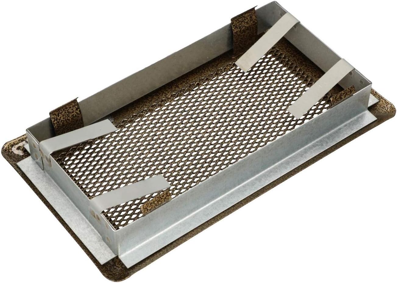Kratka wentylacyjna kominkowa metalowa 10x20cm - KOTARBAU - 5