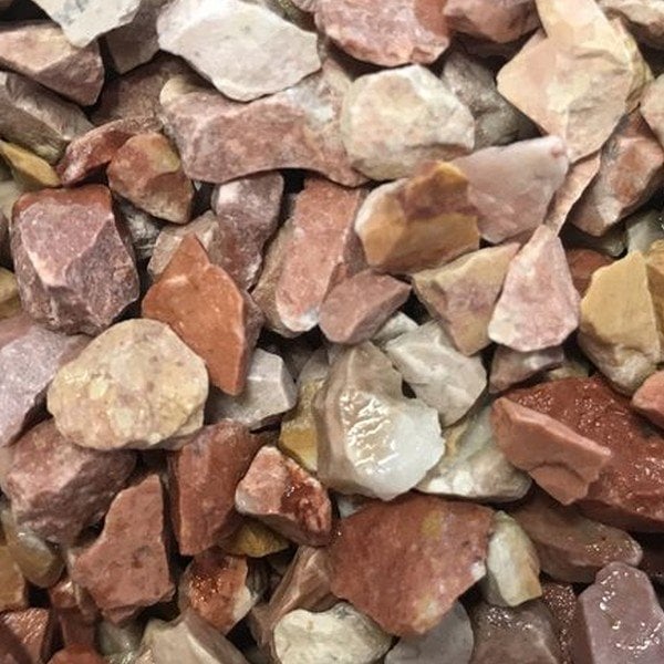 sac de +/- 150 kg = 2,M² Gravier rose 8/14 - 2