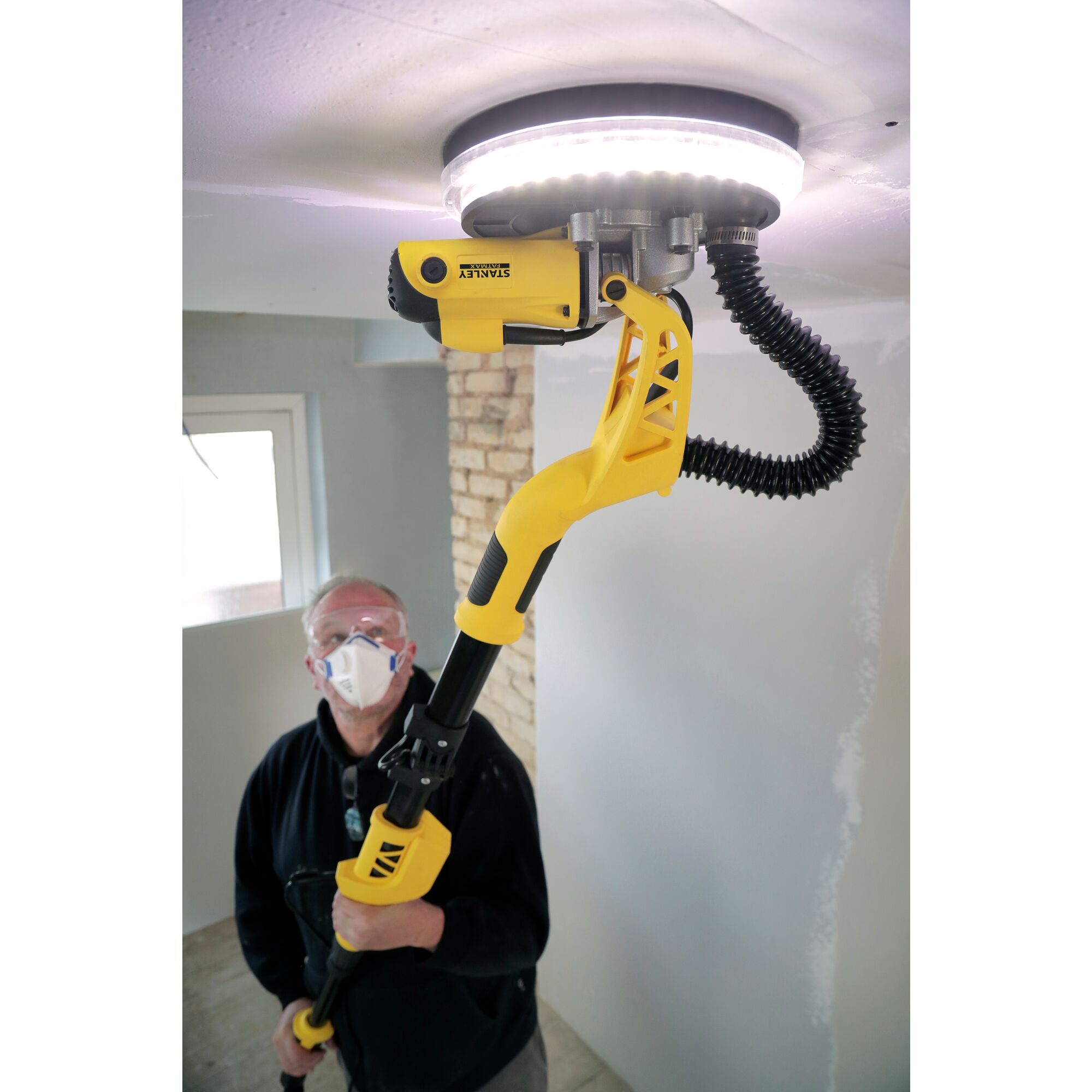 Ponçeuse Télescopique filaire Ø225mm pour Plaquiste 750W STANLEY FATMAX SFMEE500S-QS - 6