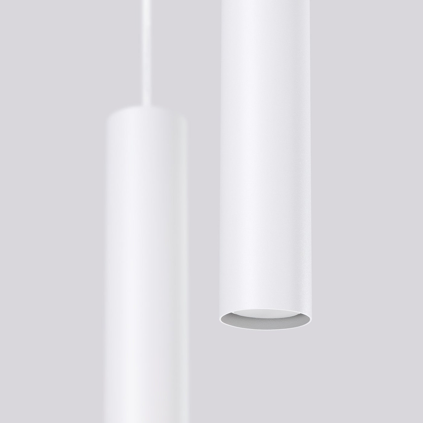 Lampa sufitowa podwójna LAGOS biała 2xGU10x10W metal wym:118x15x15cm IP20 Sollux Lighting - 7