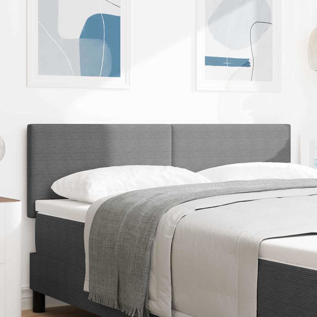 Tête De Lit Design Gris Clair 140 Cm - Tissu Polyester & Bois | Hauteur Ajustable | Style Moderne Chambre