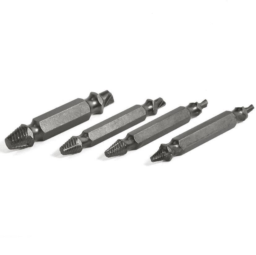 Set extractoare suruburi ROX Wood 153ROX0070, 2-8 mm, 4 piese