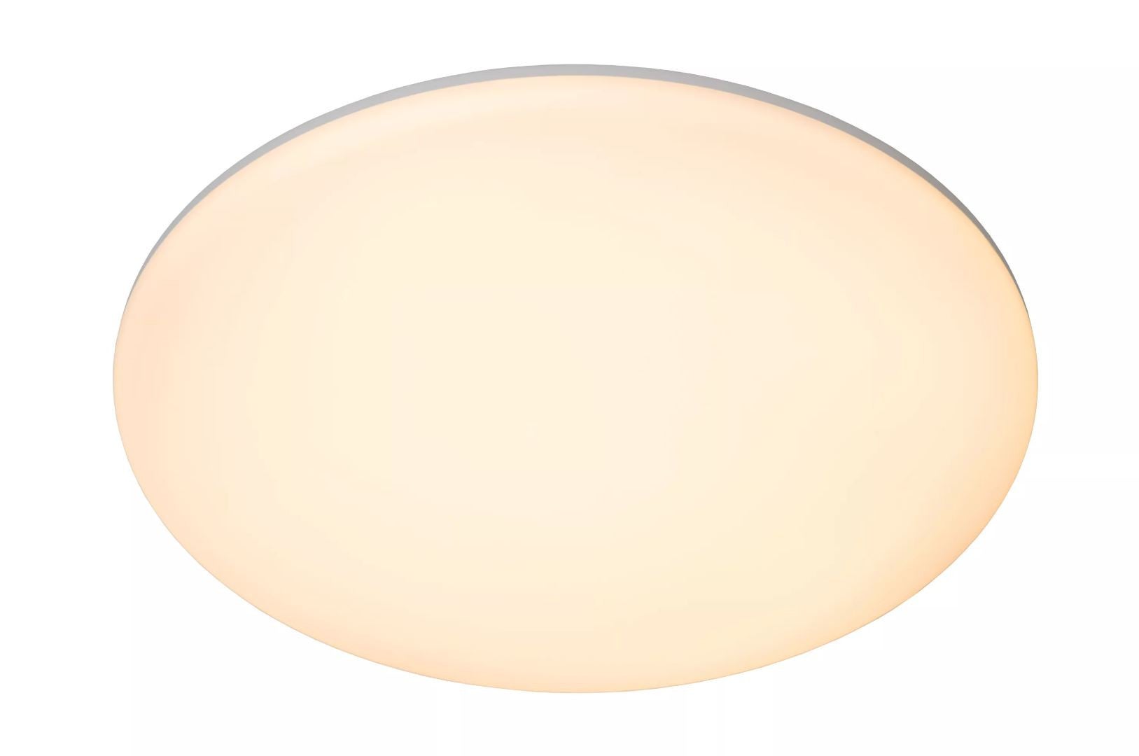 Plafon okrągły OLSON LED 36W Odcienie bieli 2500lm biały opal wym:4,7x35x35cm IP44 Lucide