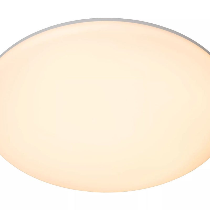 Plafon okrągły OLSON LED 36W Odcienie bieli 2500lm biały opal wym:4,7x35x35cm IP44 Lucide