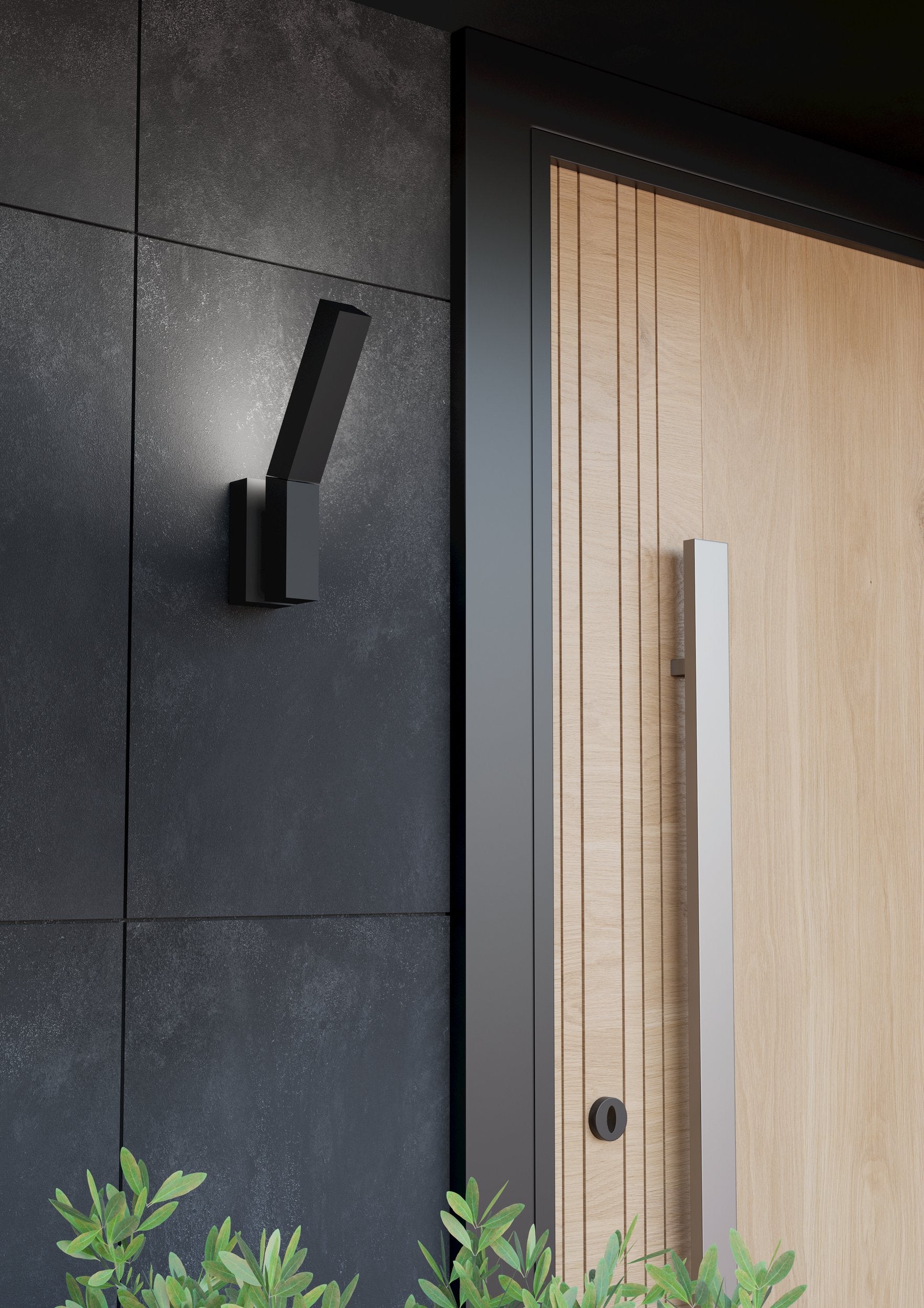Applique Ugento, lampada da parete LED con faretto spot orientabile, applique per esterni con illuminazione indiretta, lampada da muro- EGLO - 4