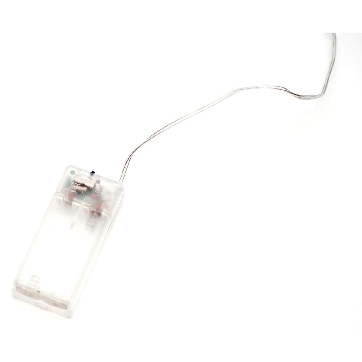 Bombka Formówka Szklana Kropla 2 sztuki Led 12cm Antracyt - 4