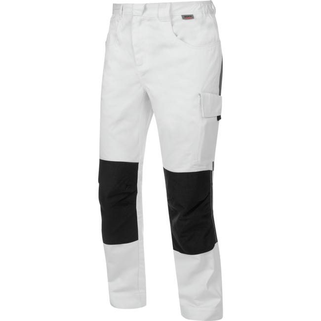 Pantalon De Travail STAR CP EN14404 Blanc Leroy Merlin pantalon-de-travail-star-cp-en14404-blanc-leroy-merlin