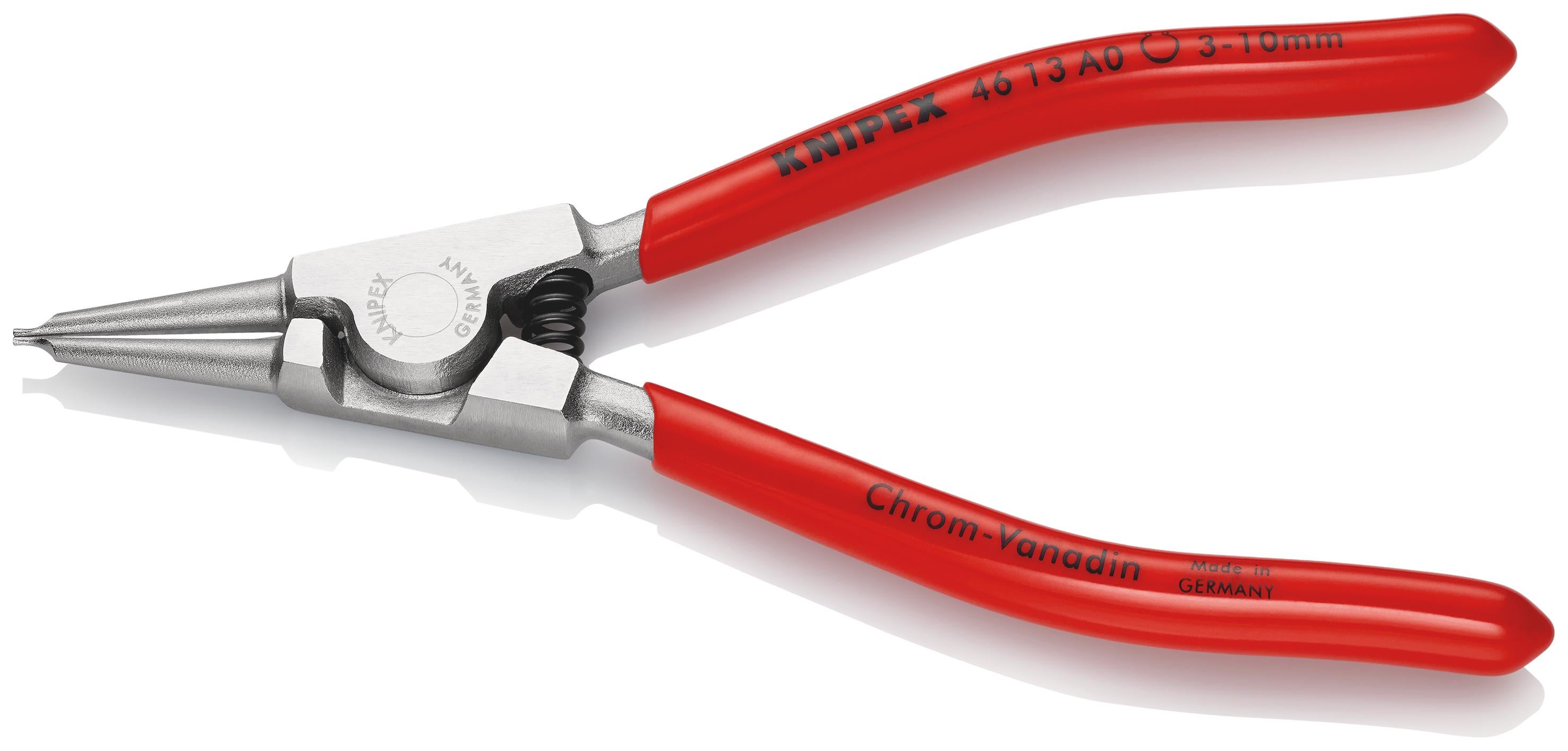 Knipex 46 11 A0 Pince Circlips Extérieurs 140 Mm – Outil Pro Gainé Pour Arbres De 3 à 140 Mm