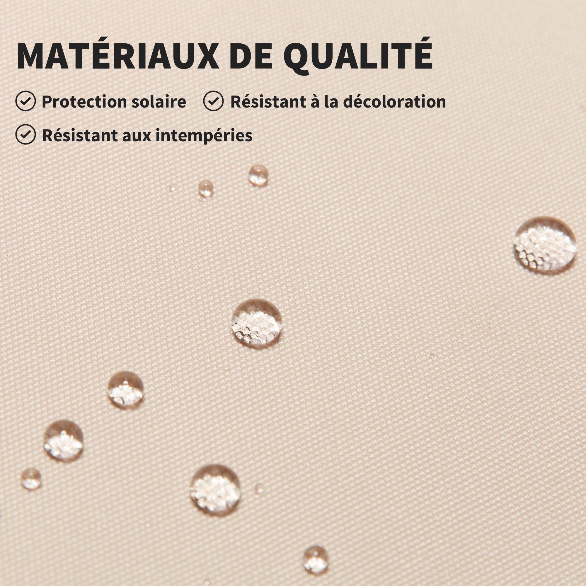 Store banne manuel aluminium 3x1,5m Outsunny - 4