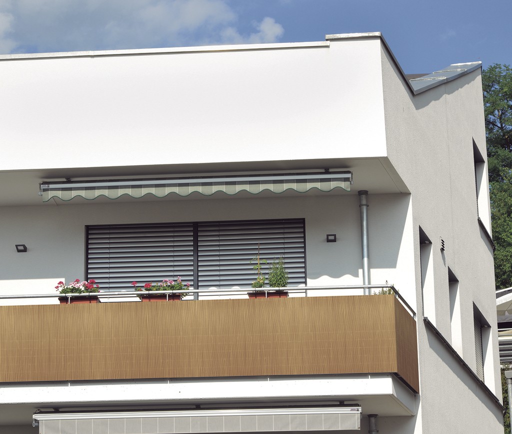 Canisse d'osier semi-synthétique - coloris Bambou - 1x3m - 3