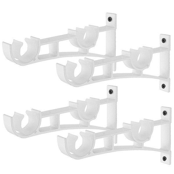 Lot De 4 Supports De Tringle Rideau Double Pour Tringle Rideaux lot-de-4-supports-de-tringle-rideau-double-pour-tringle-rideaux