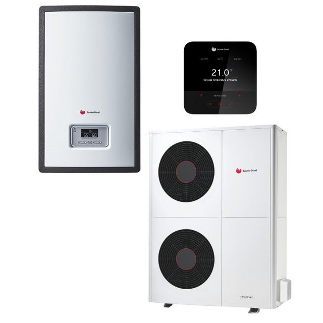 Ensemble PAC Air / Eau Genia Air 10 kW Mono chauffage seul + MiPro Sense - SAUNIER DUVAL - SAUAIR10CSM