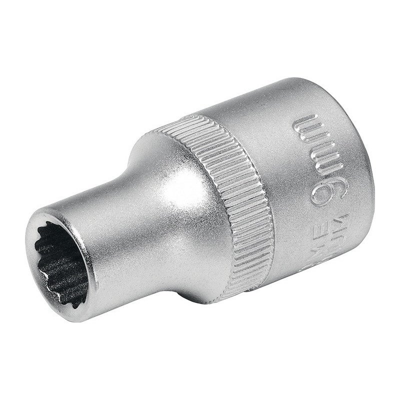 HAZET Douille 900-30I 12,5 Mm Entraînement Carré, Ouverture De Clé De 30 Mm, Avec Moletage I Douille Avec Surface Chromée Et Polie Pour Actionnement
