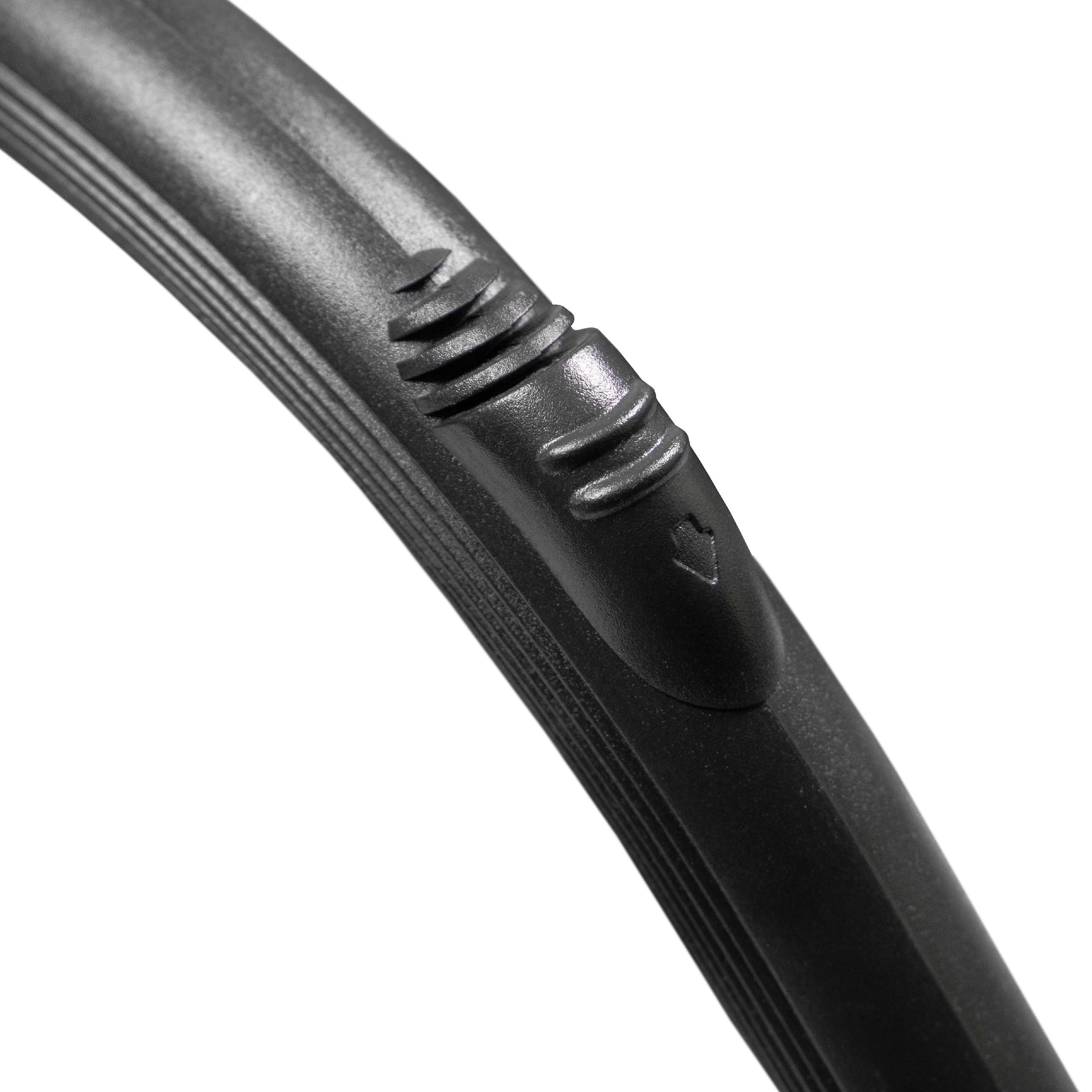 vhbw Tuyau d'aspirateur avec raccord circulaire 35mm compatible avec Kärcher WD 2.250 4c *EU-I (1.629-558.0), WD 2.400 M aspirateur, avec poignée 5,5m - 3