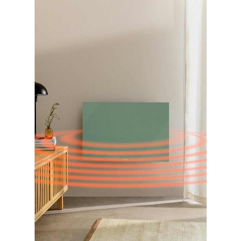 WARM MINIMAL IR - Ścienny grzejnik na podczerwień z WiFi