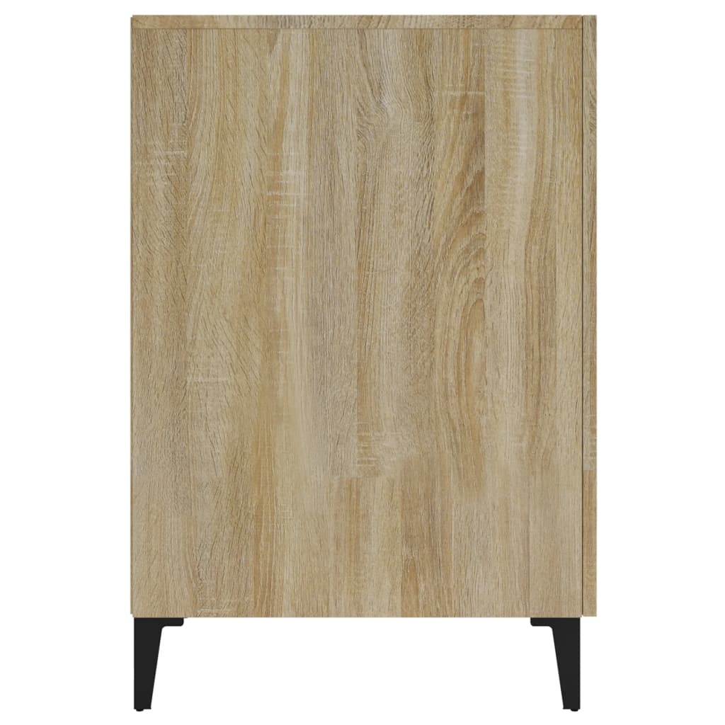 Bureau，Table de travail，Table d'étude Chêne sonoma 140x50x75 cm Bois d'ingénierie CWV92625 - 7