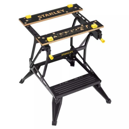 Établi Étau Pliable FatMax 83400-1 - Multifonction 250kg Avec Tréteaux Et Serrage