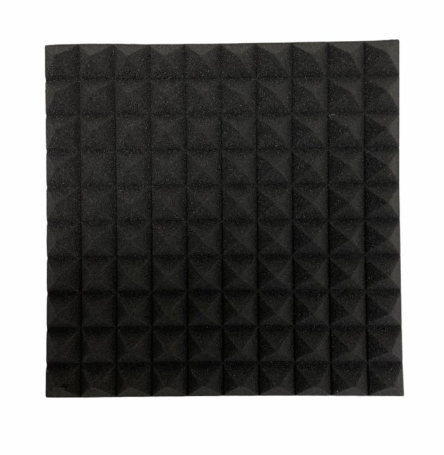 Pannelli Piramidali 5,5 Cm | 50x50x5,5 Cm - Non ignifughi fonoassorbenti insonorizzanti parete registrazione alta densità