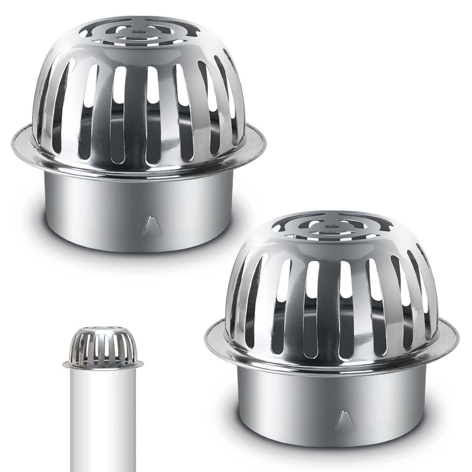 Filtro per lavello in acciaio inox, 92 mm, filtro di scarico per lavabi
