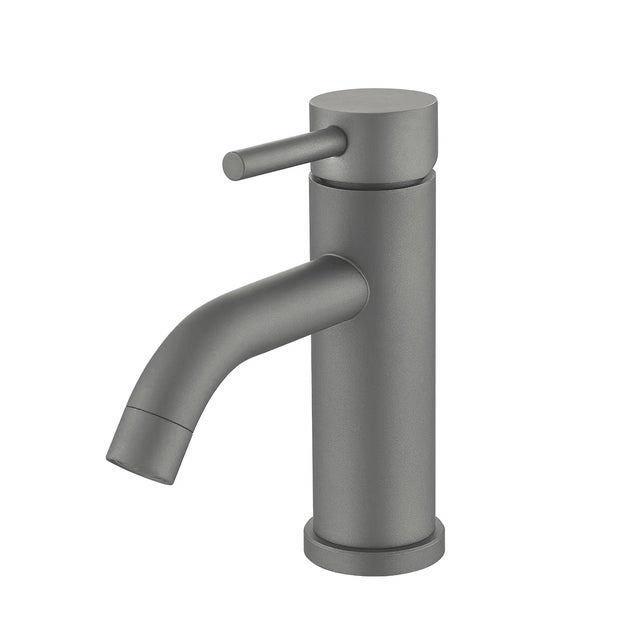 Valaz Robinet de lavabo rond monocommande en bronze - Série Jabalón