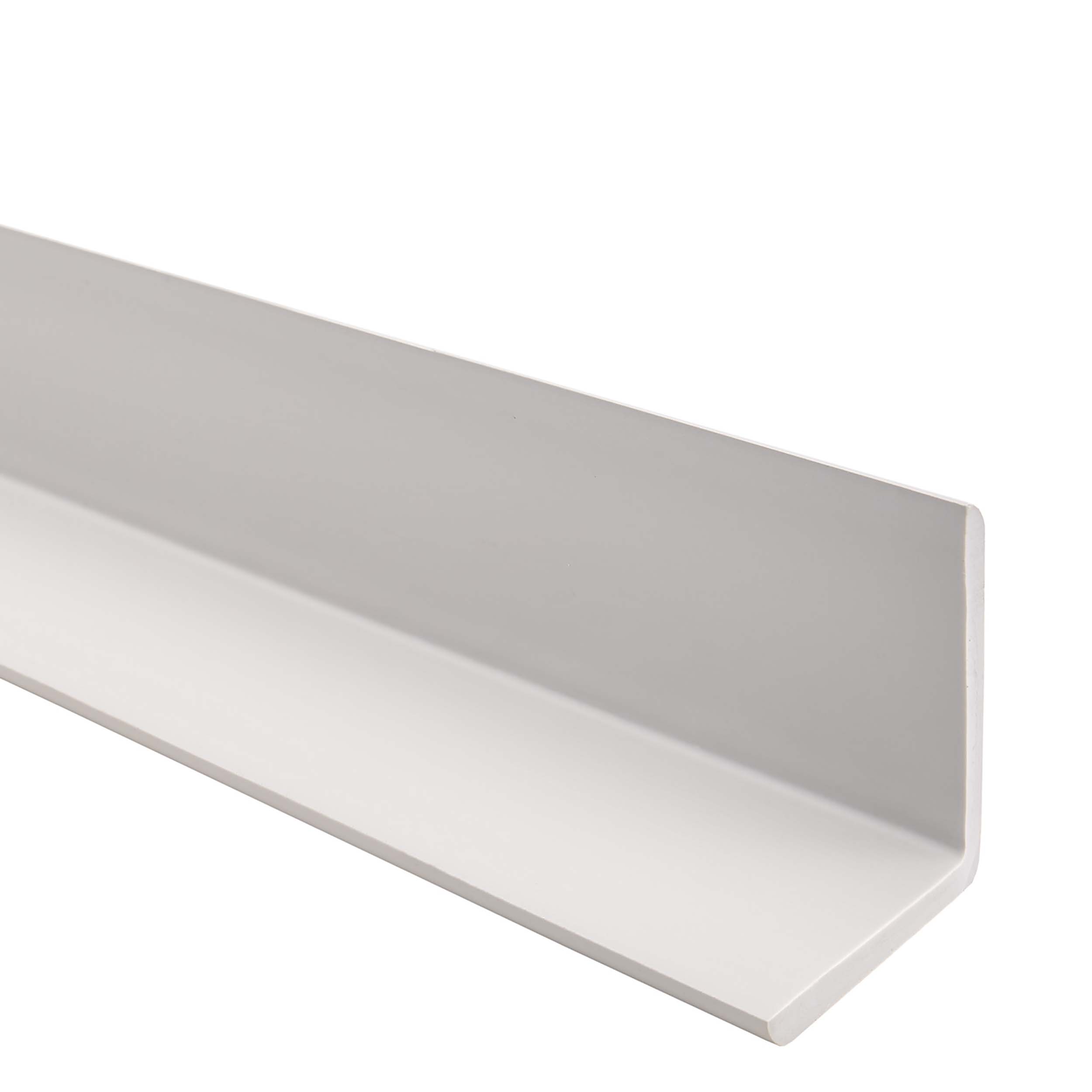 Cornière PVC Autoadhésive Gris/beige - Protection D'angle Pour Murs, Meubles & Plans De Travail