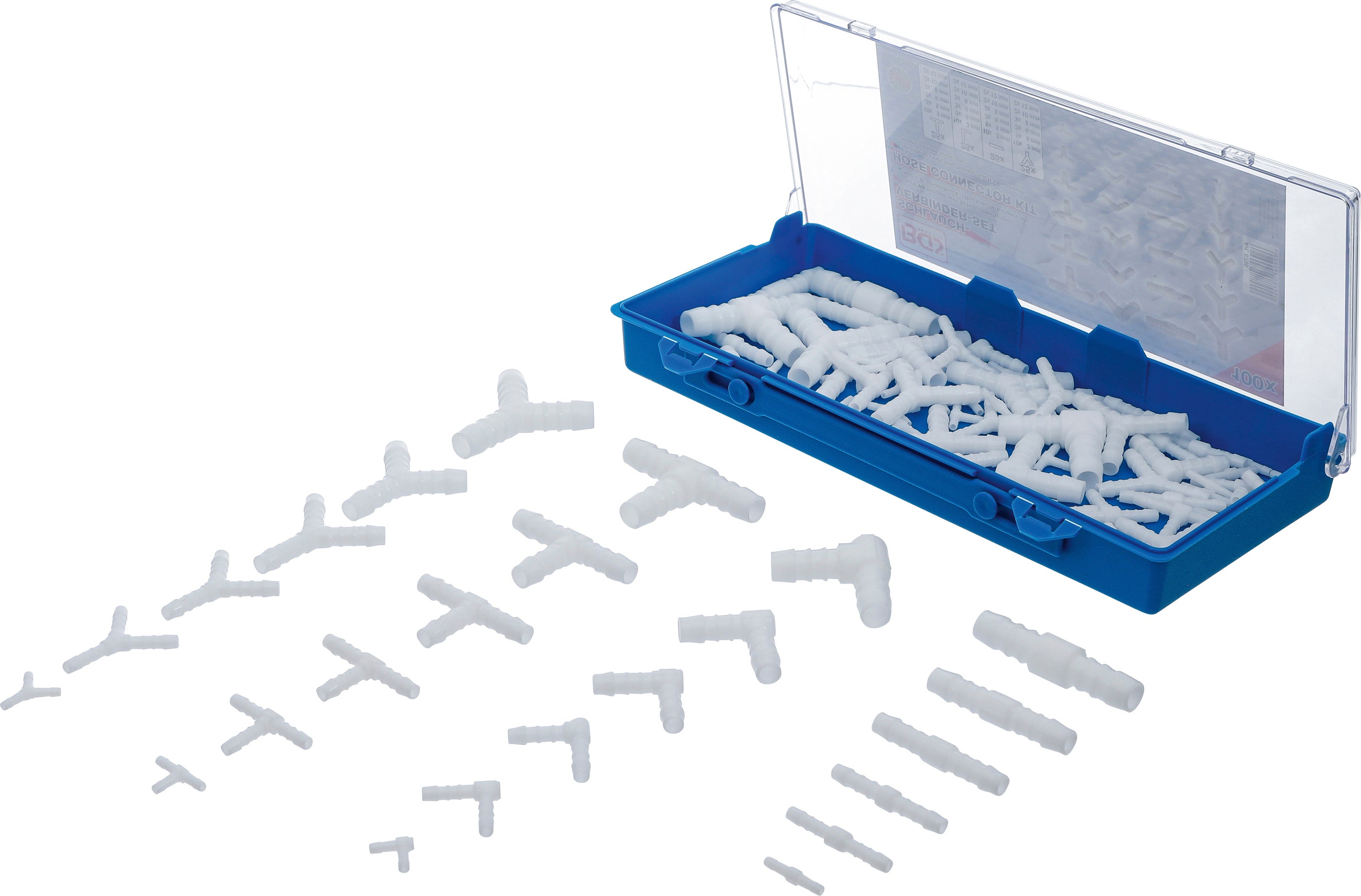 Złączki do rur BGS wielofunkcyjne 3 mm do 12 mm z POM