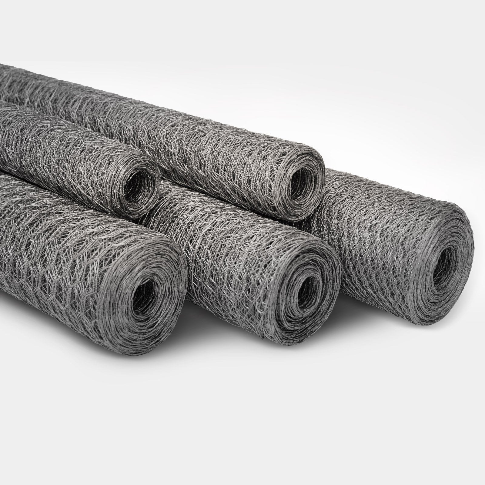 Grillage triple torsion acier galvanisé maille hexagonale 25 mm 100 cm x 25 m - 2