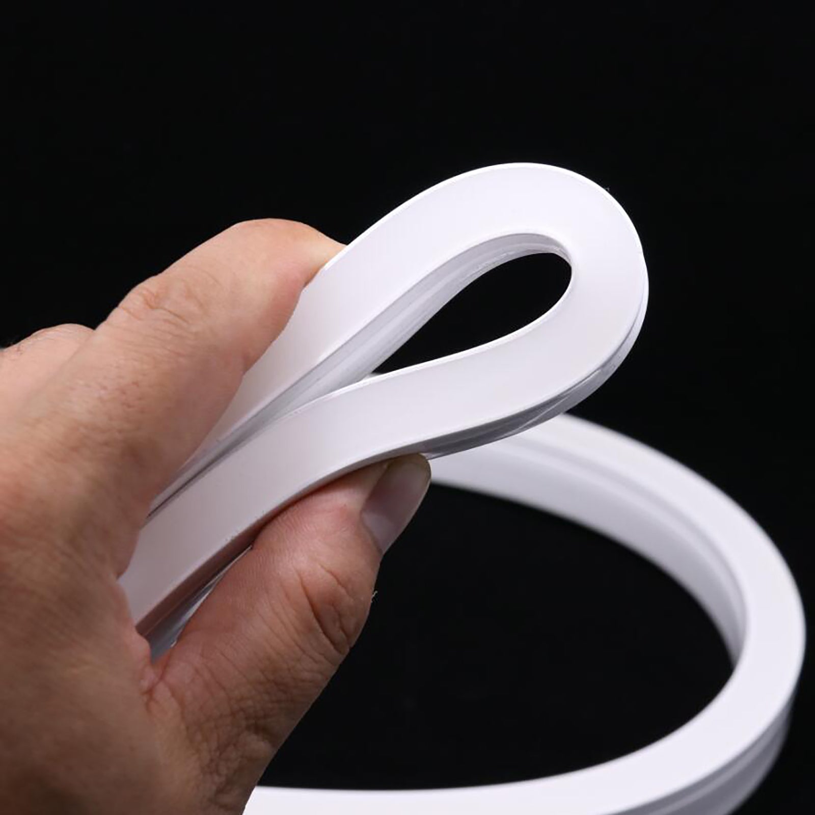 Ruban de néon flexible étanche 12V, éclairage extérieur, décoration de fête, panneaux publicitaires, tube lumineux IP65 PINK - 2