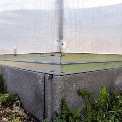 Serre de jardin KLASIKA TUBE 3 x 4 m (12 m²), 4 mm avec revêtement en polycarbonate - 8