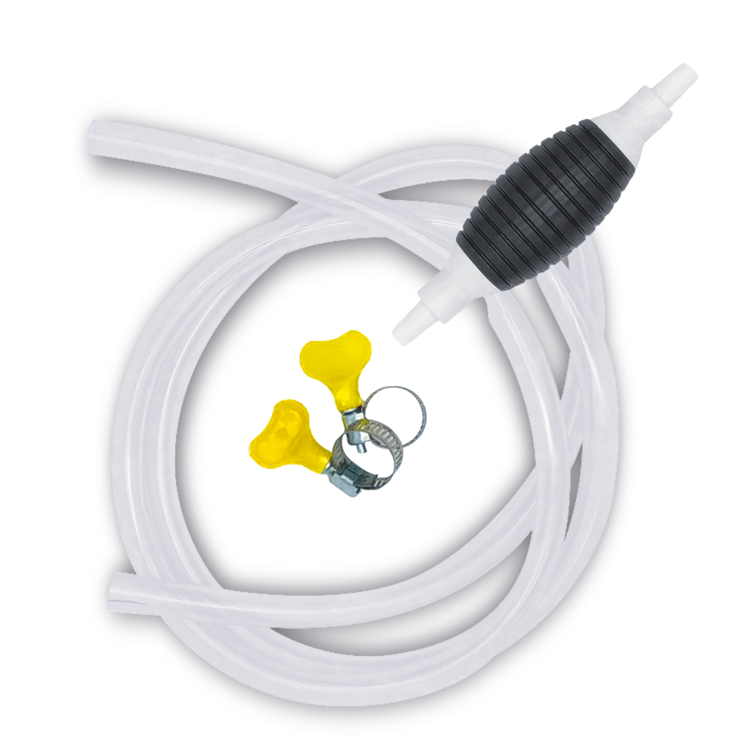 Pompa A Mano Per Travasi Liquidi - 2 Pezzi Con Tubi 2m Per Benzina, Acqua, Gasolio - Foto 7