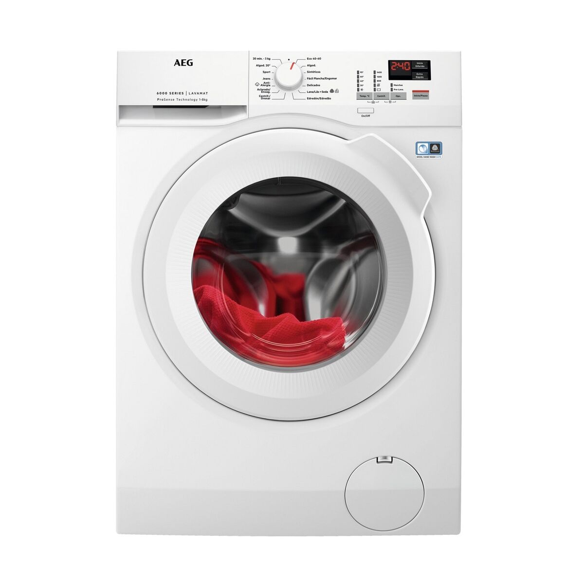 Lavatrice Aeg L6FBK841P Libera Installazione 8 Kg 1400 Rpm Classe A Bianco - 4