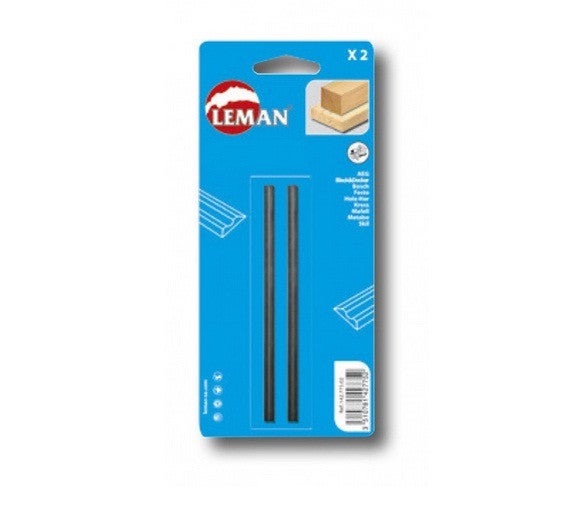 Fers Pour Rabot Bosch PRO (2 Pièces) – Pour Bois Dur, Panneaux Plastifiés – Lame Carbure Réversible, 82 X 5,5 X 1,1 Mm - 6