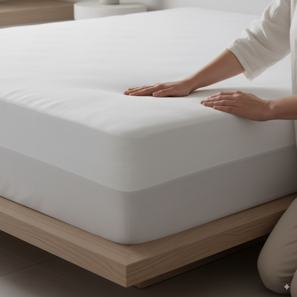 Protège-matelas Tencel® Morfeo - doux, respirant et ajustable, pour lits de 160 cm - 2