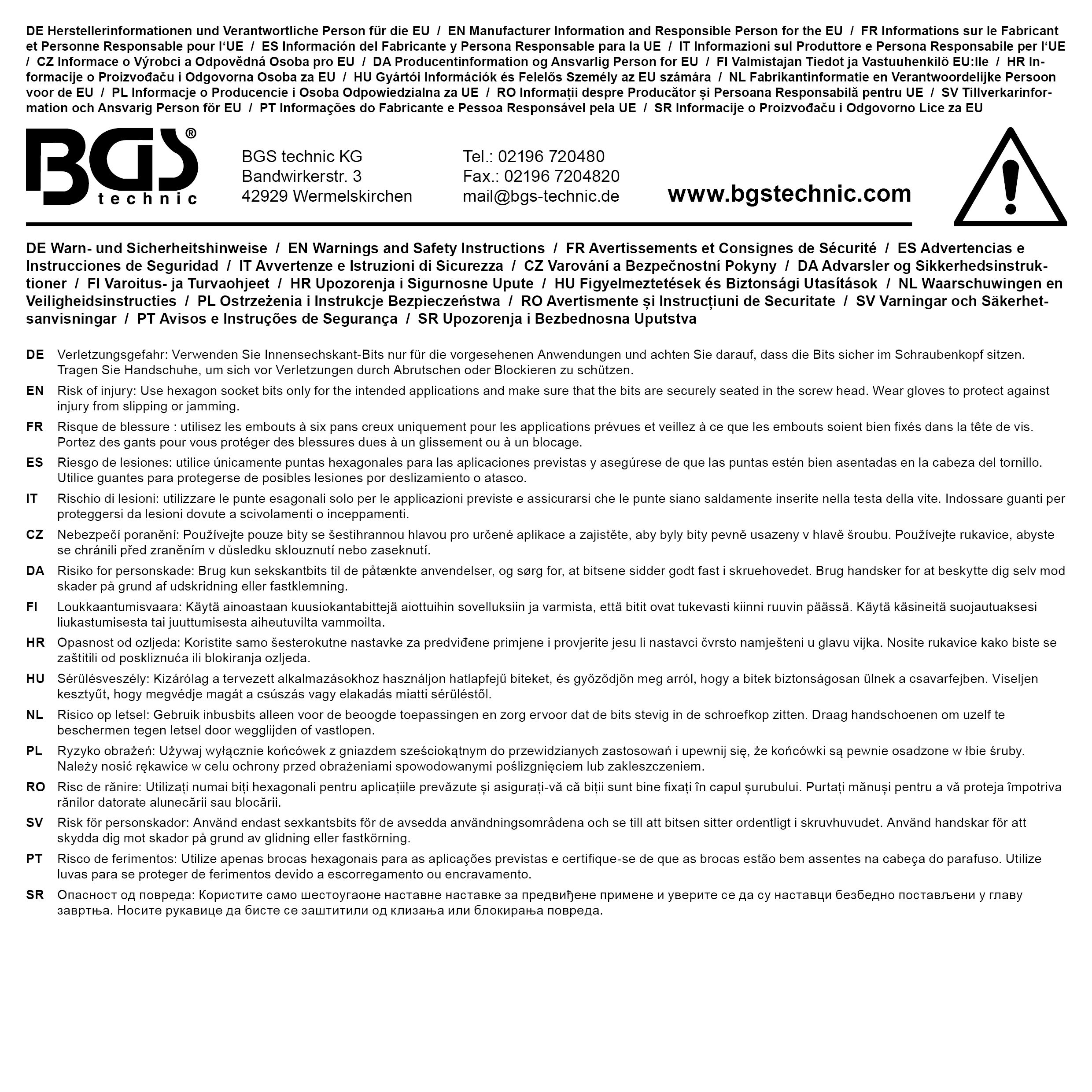 Embout | Longueur 75 mm | 10 mm (3/8