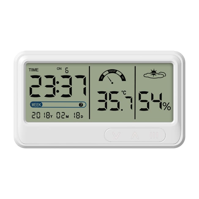 Digital Hygrometer Electronic Température Humidité Meters Gauge avec ...